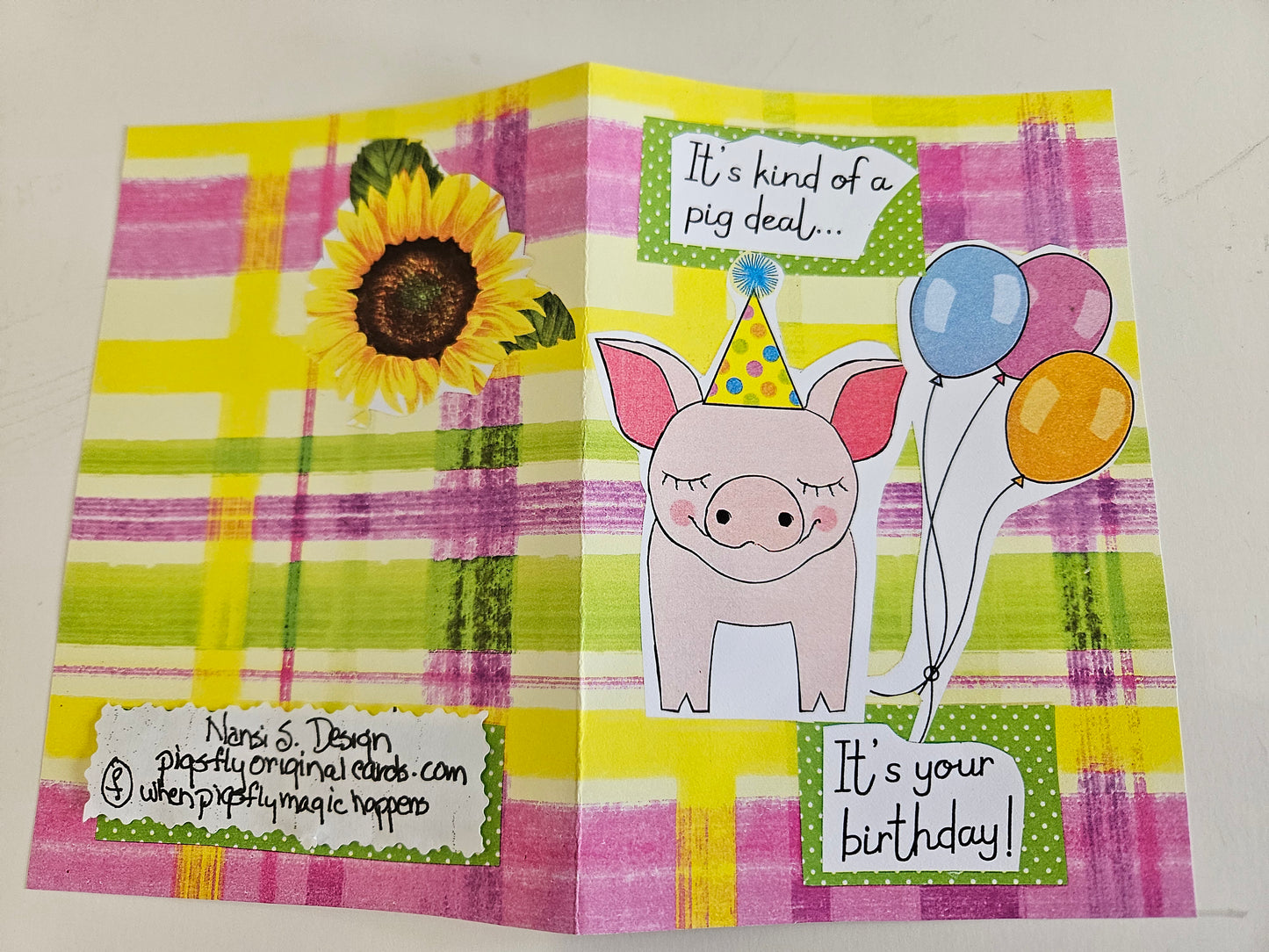 Pig birthday